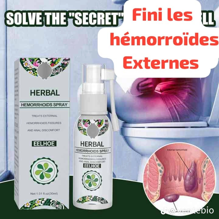 Herbal Hémorroïdes Spray