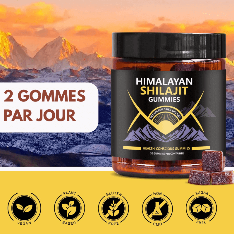Shilajit Naturel en Gommes CH