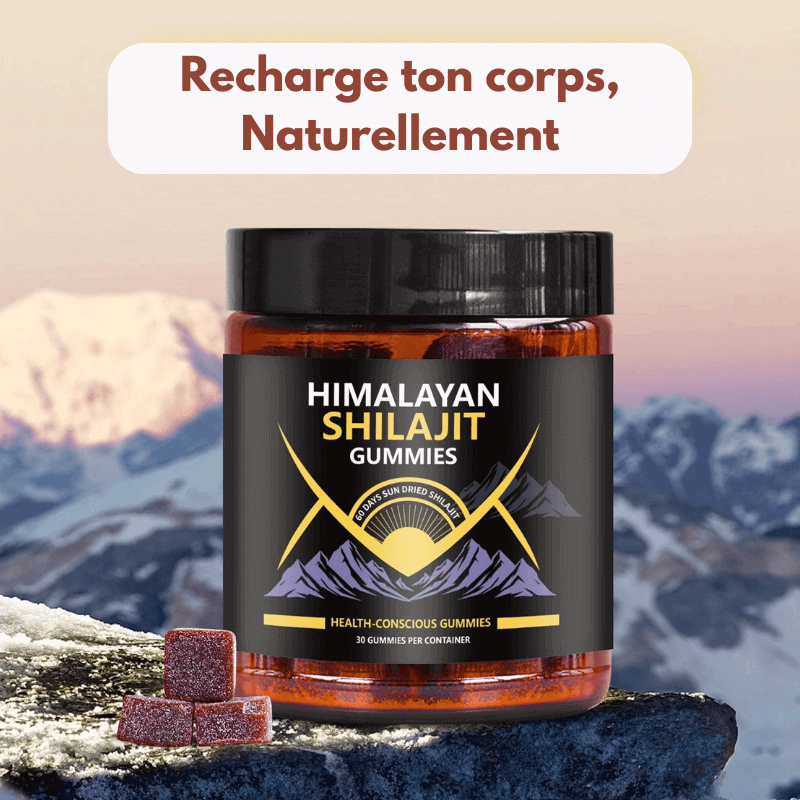 Shilajit Naturel en Gommes CH