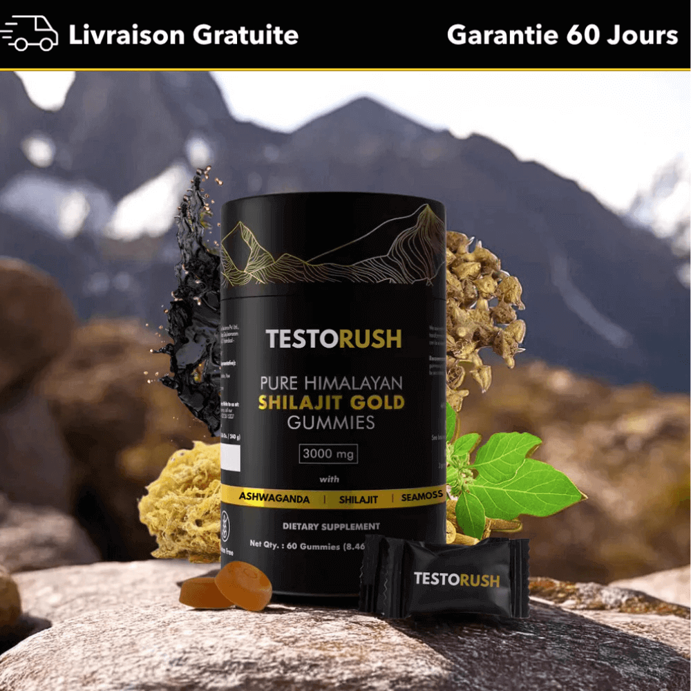 Gommes Shilajit de l’Himalaya BN