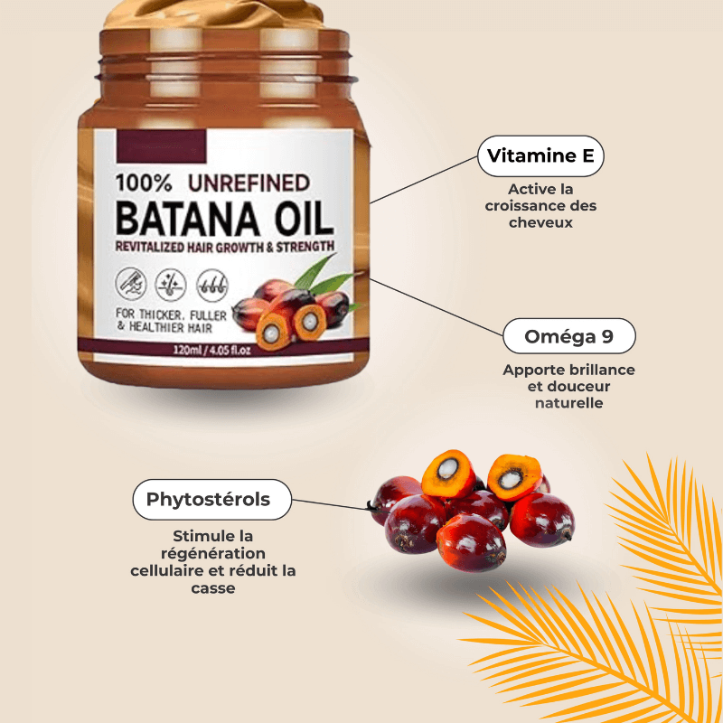 Batana Barbe – Épaissit & Active la Pousse CI