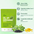 🌿 HUILE D'ORIGAN 6 000 mg + HUILE DE GRAINES NOIRES