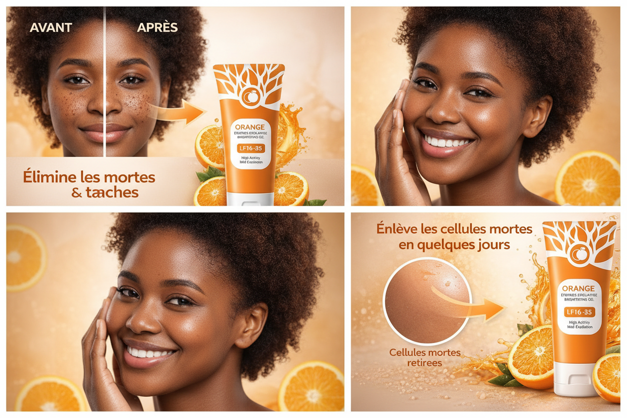 Gel Exfoliant à l'orange